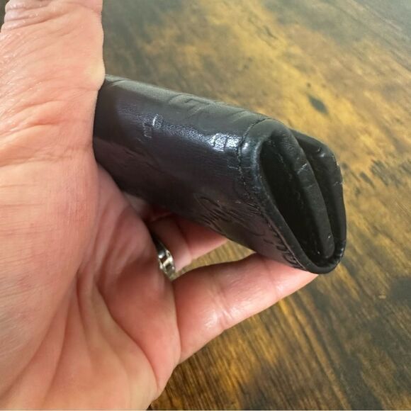 Gucci Guccissima Key Case Holder Leather Black - Picture 6 of 11